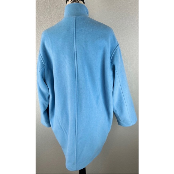 NWOT SFIZIO Wool Blend Funnelneck Coat, size Small - Picture 5 of 10